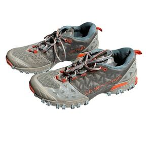 LA Sportiva Bushido II Women's Running/mountain trail shoe/sneaker. Size 9. Grey